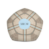 Plaid Bean Bag Chair Cover