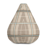 Plaid Bean Bag Chair Cover