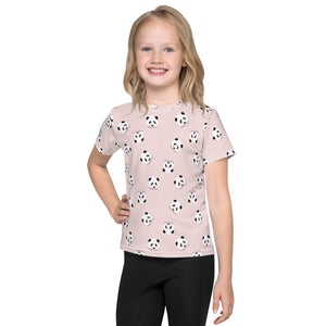 Pink Panda Kids T-Shirt