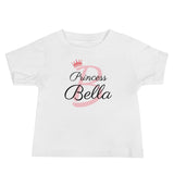 Princess Baby Tee with Your Name on it