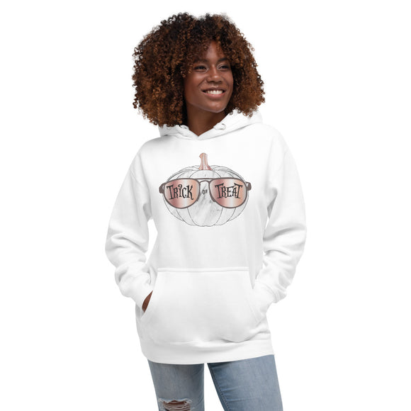 Halloween marble pumpkin Hoodie