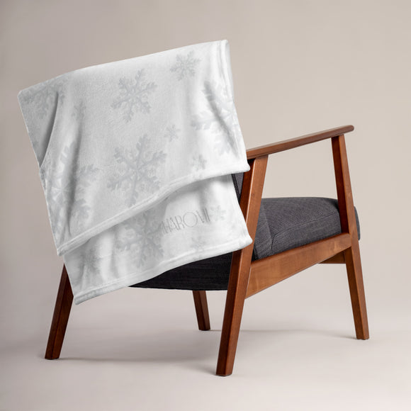 Snowflake Supersoft Throw Blanket