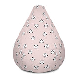 Pink Panda Bean Bag Chair w/ filling