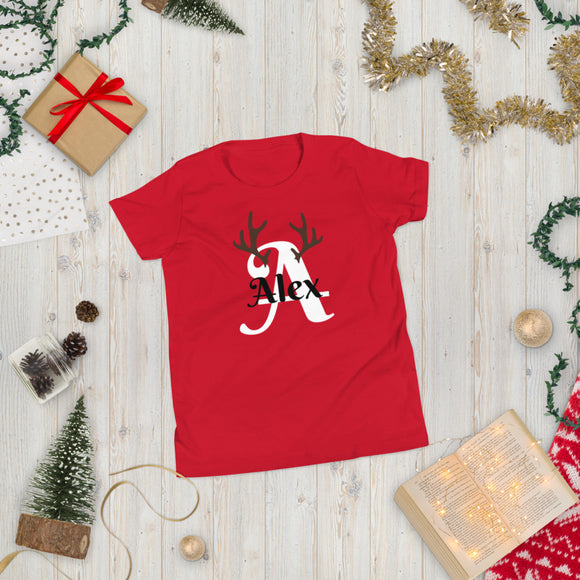 Reindeer T-Shirt with Your Name on it