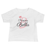 Princess Baby Tee with Your Name on it