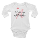 Princess longsleeve body with Your Name on it