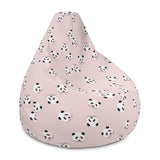 Pink Panda Bean Bag Chair w/ filling