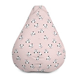 Pink Panda Bean Bag Chair w/ filling