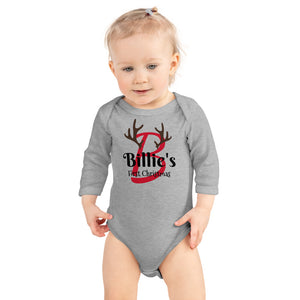 My first Christmas body with Your Name on it