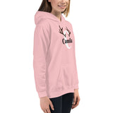 Reindeer Hoodie with Your Name on it