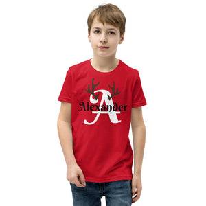 Reindeer Tee with Your Name on it