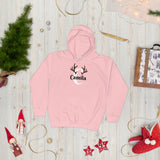 Reindeer Hoodie with Your Name on it