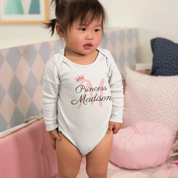 Princess longsleeve body with Your Name on it