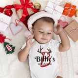 Reindeer body with Your Name on it - My first Christmas